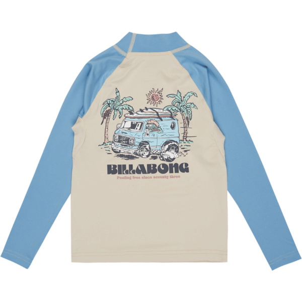2026 Billabong Junior Waves Langærmet Lycra-vest EBTWR03008 - Chino